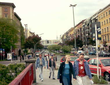 Kottbusser Brücke Richtung Kottbusser Tor